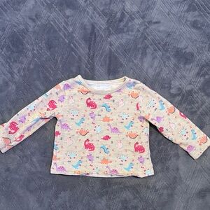 Garanimals Multicolor Dinosaur Long Sleeve Tee